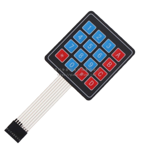 4x4 Matrix Keypad Module 16-Button Membrane for Arduino