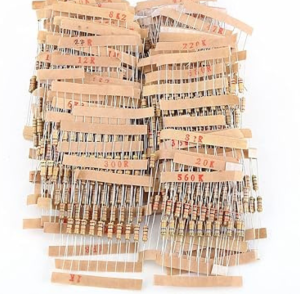 1/2w assorted resistors pack – 100 pieces