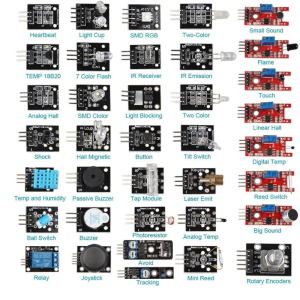 37-in-1 Sensor Module Kit For Arduino With Box